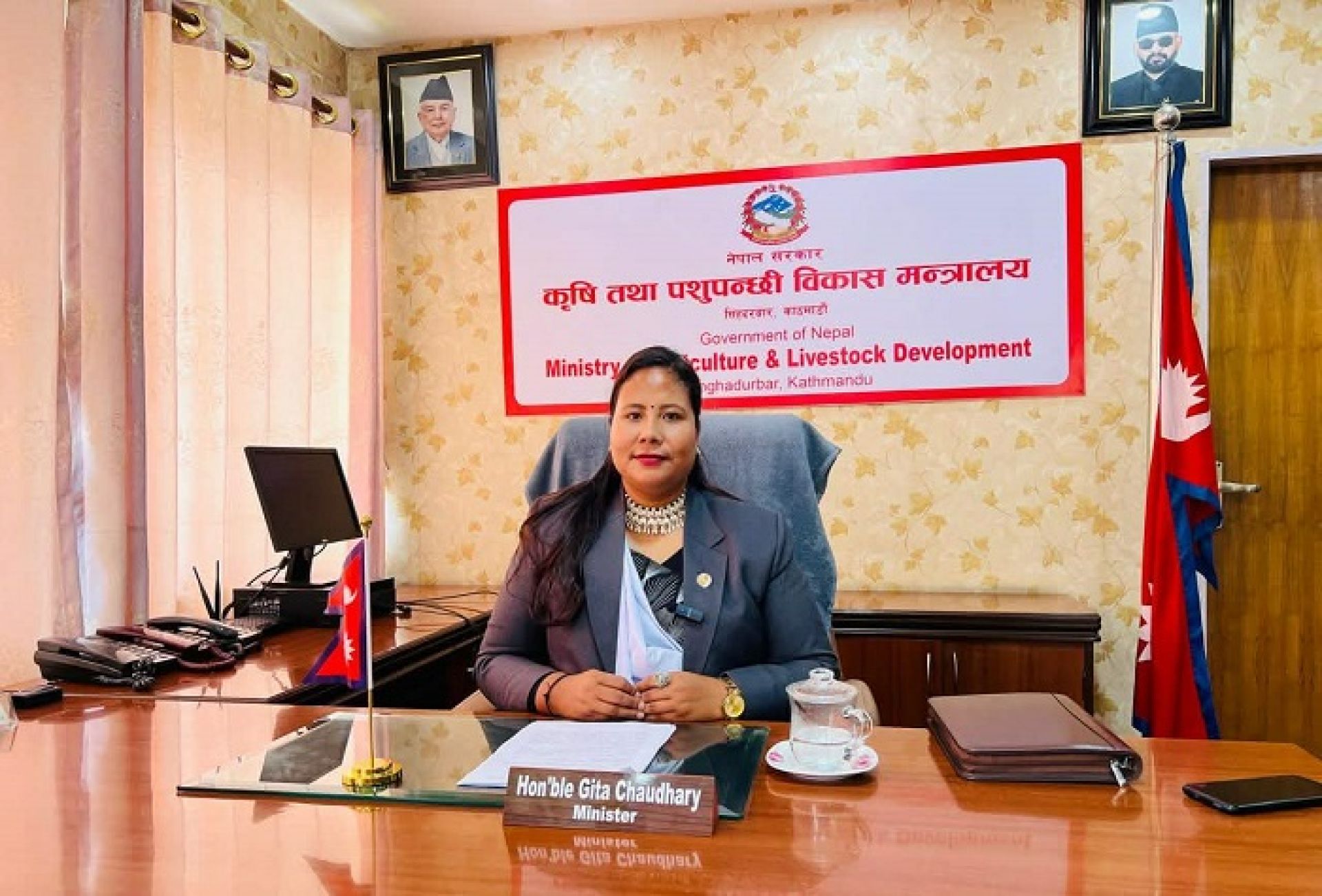 रासायनिक मल आपूर्तिमा सहजीकरणका लागि मन्त्री चौधरीको पहल